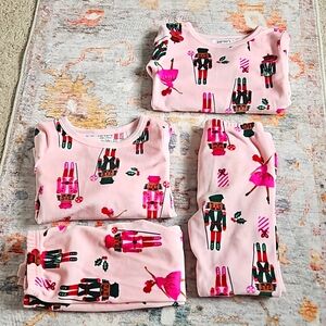 Carters 5t & 3t Set of Nutcracker Pajamas